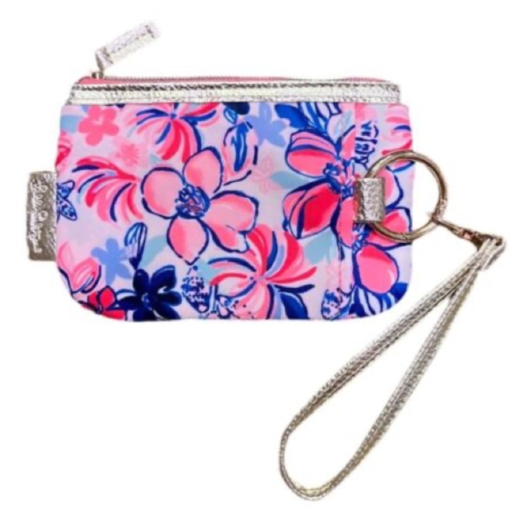Lilly Pulitzer Zip Top Wallet Wristlet Party Like A Lobstar